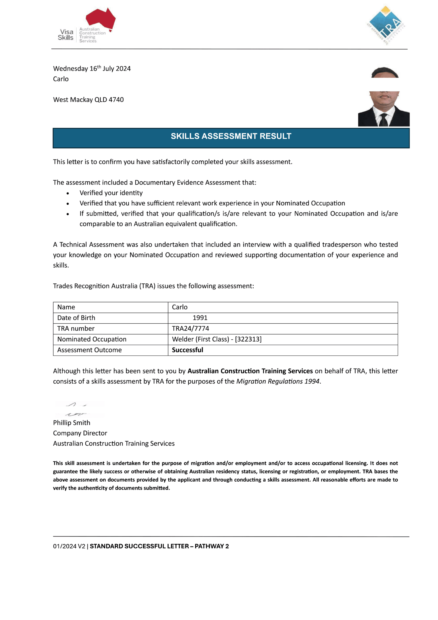 Copy of DELA CRUZ, Carlo Christopher - Successful Skills Assessment_001